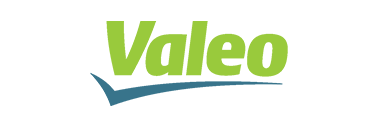 logo valeo couleur vert et vert foncé